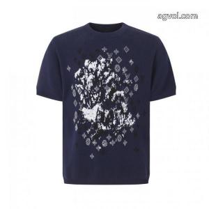 完売間近 通年使えるアイテム 今っぽいトレンド偽 ブランド 通販LOUIS VUITTON半袖Tシャツ