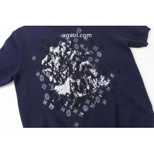 完売間近 通年使えるアイテム 今っぽいトレンド偽 ブランド 通販LOUIS VUITTON半袖Tシャツ