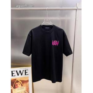 大流行中 期間限定割引中 安い激安人気新作LOUIS VUITTONスーパー コピー メンズ半袖Tシャツ