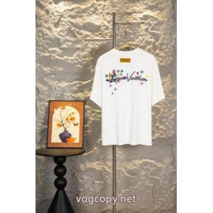 半袖Tシャツ耐久性に優れた カジュアルなスタイル 入手困難アイテム ブランド コピー 優良LOUIS VUITTON