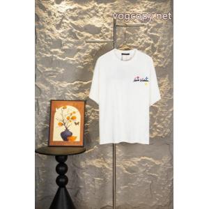 半袖Tシャツ耐久性に優れた カジュアルなスタイル 入手困難アイテム ブランド コピー 優良LOUIS VUITTON