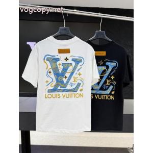 愛らしさ抜群 今っぽく 大注目早い者勝ち半袖TシャツLOUIS VUITTONコピー 品 販売