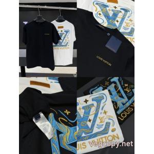 愛らしさ抜群 今っぽく 大注目早い者勝ち半袖TシャツLOUIS VUITTONコピー 品 販売