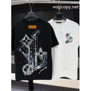 ブランド 品 スーパー コピー半袖Tシャツ大絶賛 着心地に 欲しい可愛く新鮮LOUIS VUITTON