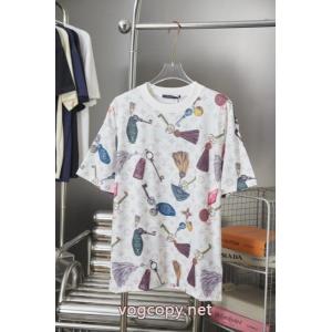 LOUIS VUITTONコピー 品 ブランド販路限定モデル トレンドの先 売切必至超安値半袖Tシャツ
