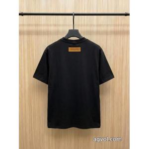 ブランド 偽物 通販話題の新作到着 上品でファッション 2026季人気定番半袖TシャツLOUIS VUITTON