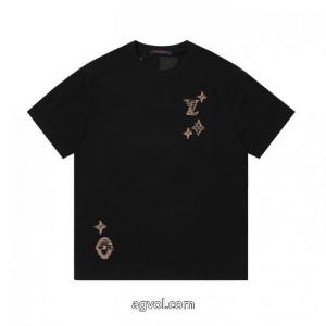 トップトレンド2026 海外限定モデル 新作 王道コンビコピー ブランド半袖TシャツLOUIS VUITTON
