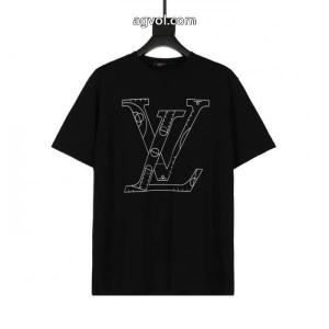 優等品 本日限定安い 新色登場LOUIS VUITTON半袖Tシャツ激安 通販 専門店