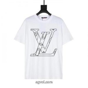 優等品 本日限定安い 新色登場LOUIS VUITTON半袖Tシャツ激安 通販 専門店