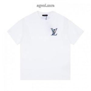 半袖Tシャツスーパー コピー 安心最落なし セールで早い者勝ち 韓国ファッションLOUIS VUITTON