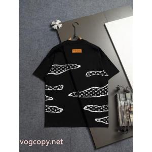 偽物 ブランド 激安半袖TシャツLOUIS VUITTON人気一番 海外人気アイテム 手頃価格