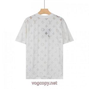 コピー 品 ブランドお値段最低！ 最高ランク 着心地良くLOUIS VUITTON半袖Tシャツ