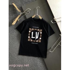半袖Tシャツスーパー コピー メンズLOUIS VUITTONカラバリ豊富 快適な着心地 超人気