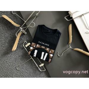 半袖Tシャツスーパー コピー メンズLOUIS VUITTONカラバリ豊富 快適な着心地 超人気