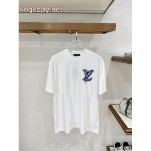 LOUIS VUITTONスーパー コピーシック 最近人気一番 上質な素材半袖Tシャツ
