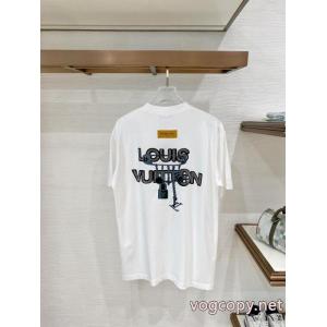 半袖Tシャツ偽 ブランド 通販LOUIS VUITTON通気性が良い すぐにお届け 2026季新作品