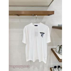 半袖Tシャツ偽 ブランド 通販LOUIS VUITTON通気性が良い すぐにお届け 2026季新作品