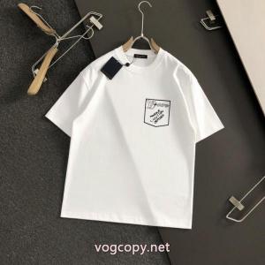 偽 ブランド LOUIS VUITTON半袖Tシャツ品質保証 男女通用 オススメ新作商品