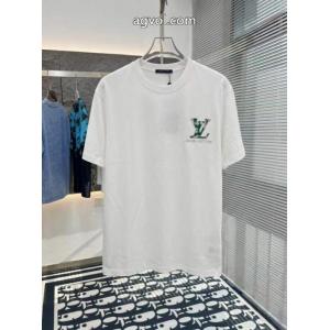 一番人気 新作日本未入荷 お洒落自在スーパー コピー 通販LOUIS VUITTON半袖Tシャツ