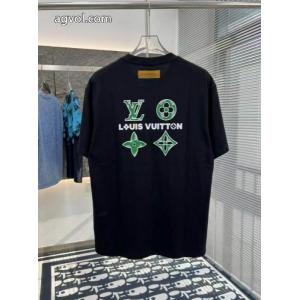 一番人気 新作日本未入荷 お洒落自在スーパー コピー 通販LOUIS VUITTON半袖Tシャツ