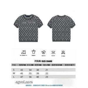 偽 ブランド 販売半袖Tシャツセレブ愛用 新作限定 早い者勝ち 実用的な一品LOUIS VUITTON