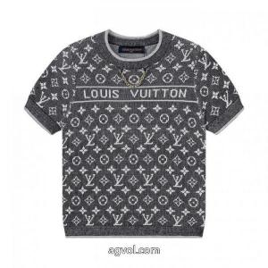 偽 ブランド 販売半袖Tシャツセレブ愛用 新作限定 早い者勝ち 実用的な一品LOUIS VUITTON