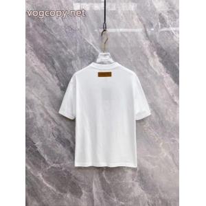 ブランド スーパー コピー 店舗男女共用 ナチュラル 話題となる人気品LOUIS VUITTON半袖Tシャツ