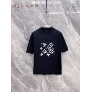 ブランド スーパー コピー 店舗男女共用 ナチュラル 話題となる人気品LOUIS VUITTON半袖Tシャツ