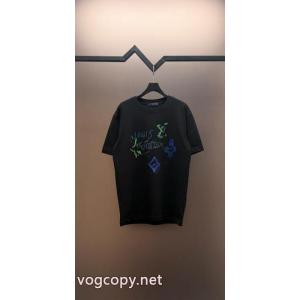 LOUIS VUITTON半袖Tシャツオフィスファッション 今年発売 上質 大人気！ブランド 品 激安 通販