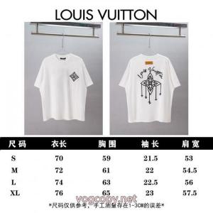 LOUIS VUITTON最新トレンドファッション新着 重宝するアイテム ファッションブランド偽物 ブランド 販売半袖Tシャツ