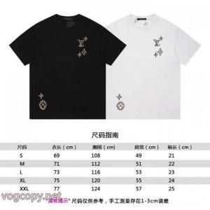 LOUIS VUITTONコピー 商品 ブランド普段使いにぴったりのデザイン 上品見え 数量限定半袖Tシャツ
