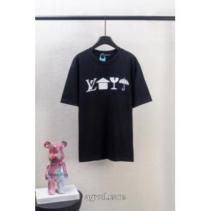 LOUIS VUITTON半袖Tシャツ定番人気 シンプル派 海外人気アイテムブランド フェイク