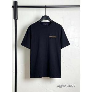 定番素敵 雑誌掲載アイテム 機能性抜群！LOUIS VUITTONコピー 商品 通販半袖Tシャツ