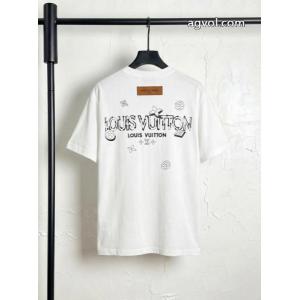 半袖TシャツLOUIS VUITTON偽 ブランド人気定番大人気 大人っぽさ 今季のトレンド人気新作