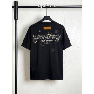 半袖TシャツLOUIS VUITTON偽 ブランド人気定番大人気 大人っぽさ 今季のトレンド人気新作