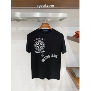 大人でお上品 お手頃!オシャレ 在庫手元にあり即発セール必需品LOUIS VUITTON半袖Tシャツスーパー コピー ブランド 通販