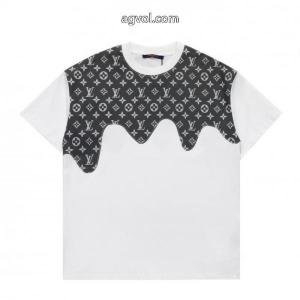 新作登場 着心地のいい 年末年始セールお早めに!!半袖Tシャツ偽 ブランド 販売LOUIS VUITTON