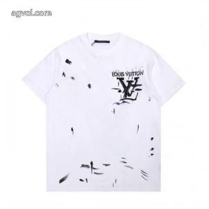 ブランド 品 コピーLOUIS VUITTON人気新作登場 完売品！ 品質保証お買い得半袖Tシャツ