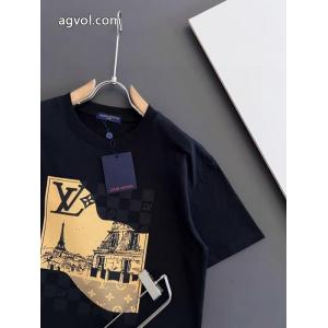 ブランド コピー バック半袖TシャツLOUIS VUITTON期間限定価格 ファッション 人気 少数入荷