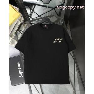 偽物 ブランド 激安即納!最大半額 完売確実! 素晴らしい2026の新作LOUIS VUITTON半袖Tシャツ