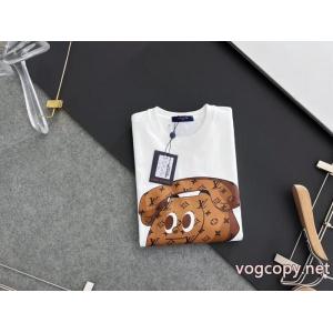 現代的な印象 着心地の良い 大絶賛！ 偽物 ブランド 激安LOUIS VUITTON半袖Tシャツ
