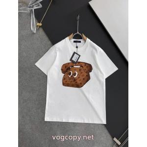 現代的な印象 着心地の良い 大絶賛！ 偽物 ブランド 激安LOUIS VUITTON半袖Tシャツ