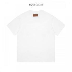 偽 ブランド 通販ゆびわ セレブ多数愛用 極上の着心地半袖TシャツLOUIS VUITTON