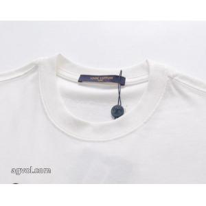スーパー コピー 通販限定デザイン 品質保証最新作 高品質で綺麗LOUIS VUITTON半袖Tシャツ