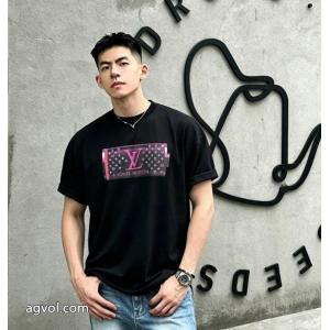 偽 ブランド 販売LOUIS VUITTON半袖Tシャツ最高級 キュートさ満点 お洒落自在