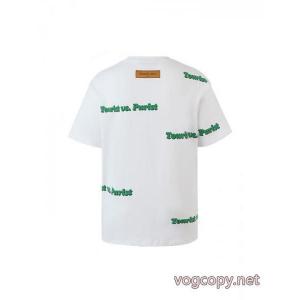 LOUIS VUITTON偽 ブランド半袖Tシャツお洒落な存在感  着回しアイテム 大人気で争奪戦