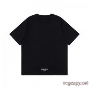 偽 ブランド 通販LOUIS VUITTON半袖Tシャツお早めに希少 超目玉 旬のアイテム