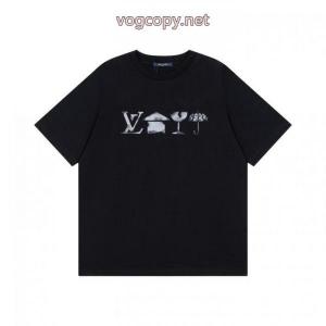 偽 ブランド 通販LOUIS VUITTON半袖Tシャツお早めに希少 超目玉 旬のアイテム