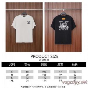 半袖TシャツLOUIS VUITTONコピー 品 ブランド一目ぼれ可愛すぎ 26AWの最新アイテム 人気急上昇