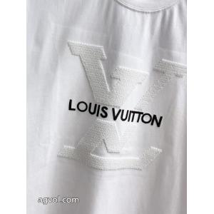 LOUIS VUITTON半袖Tシャツ偽物 ブランド ショップ男女共用 超安値で完売！？ カワイイ雰囲気